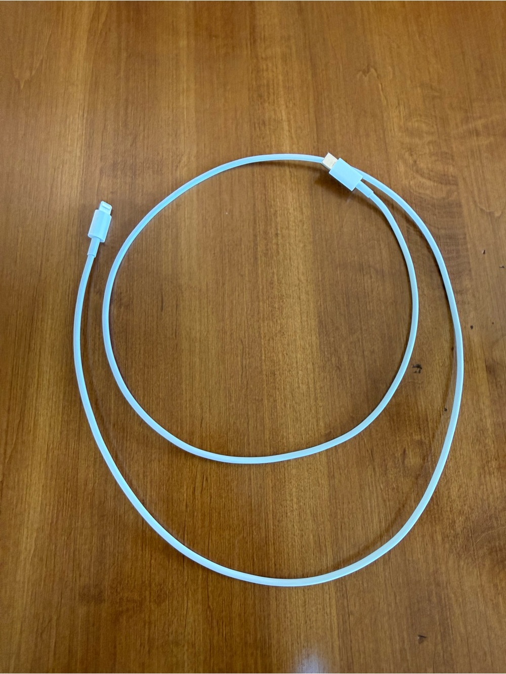 Apple White Lightning to USB-C Charging Cable